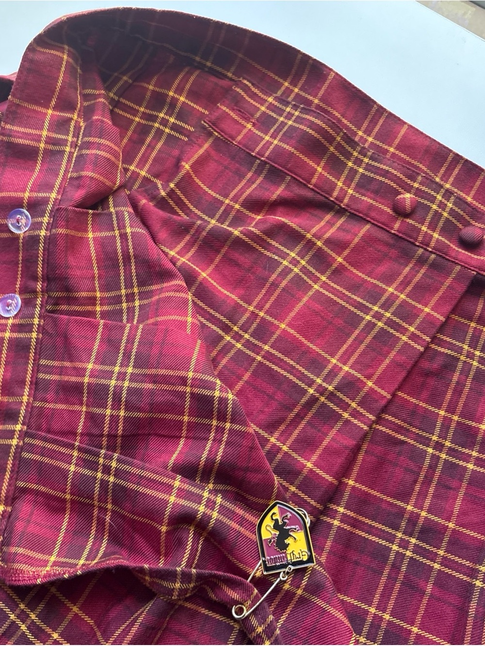 Women’s Plus Harry Potter Gryffindor House School Pleated  Skirt Size‎ 1x - Picture 3 of 5